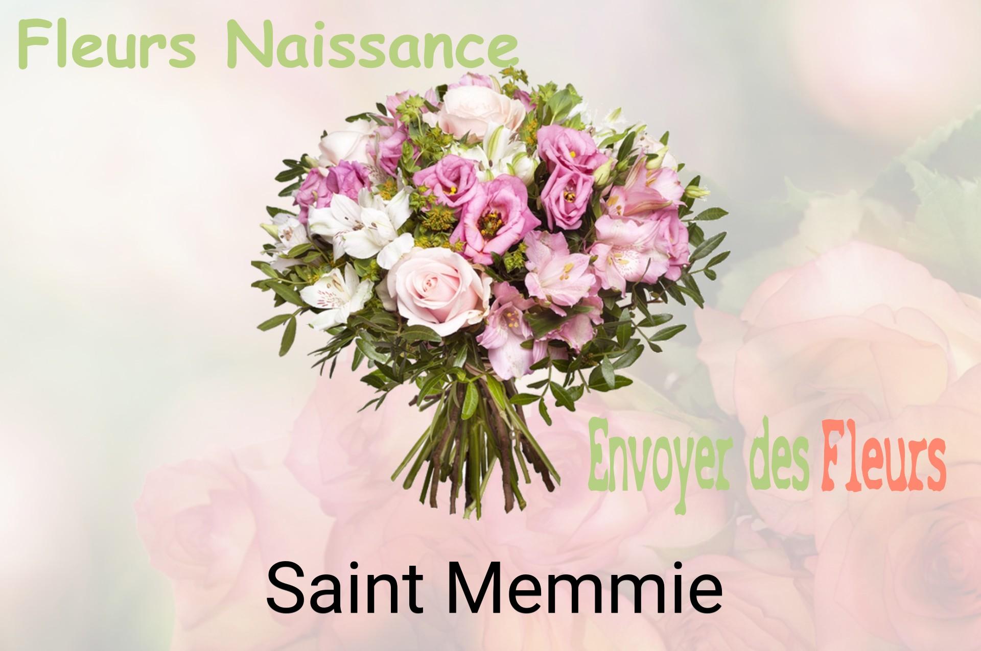 Bouquet de fleurs de naissance livré à Saint-Memmie